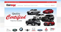 Desktop Screenshot of carmaxtt.com